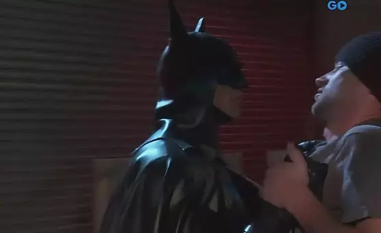 Superheros Admirers Indulge in Threesome Oral and Intercoursing